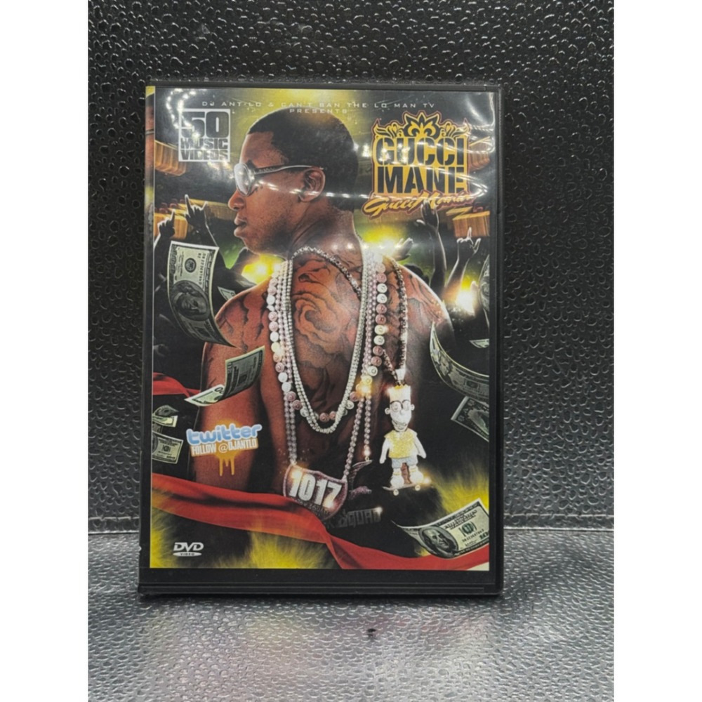 Gucci Mane Gucci Mania 50 Music Videos DVD DJ Ant-Lo 1017 Brick Squad Trap Music